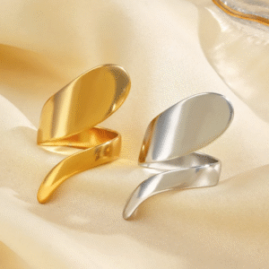 Anillos con forma Giratoria Acero